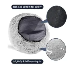 GENERICO - Cama Antiestrés Mascotas Gatos Perros De 80 Cm Grande Xxl