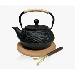 GENERICO - Tetera Hierro Fundido Japonesa Con Infusor Acero Teteras Té