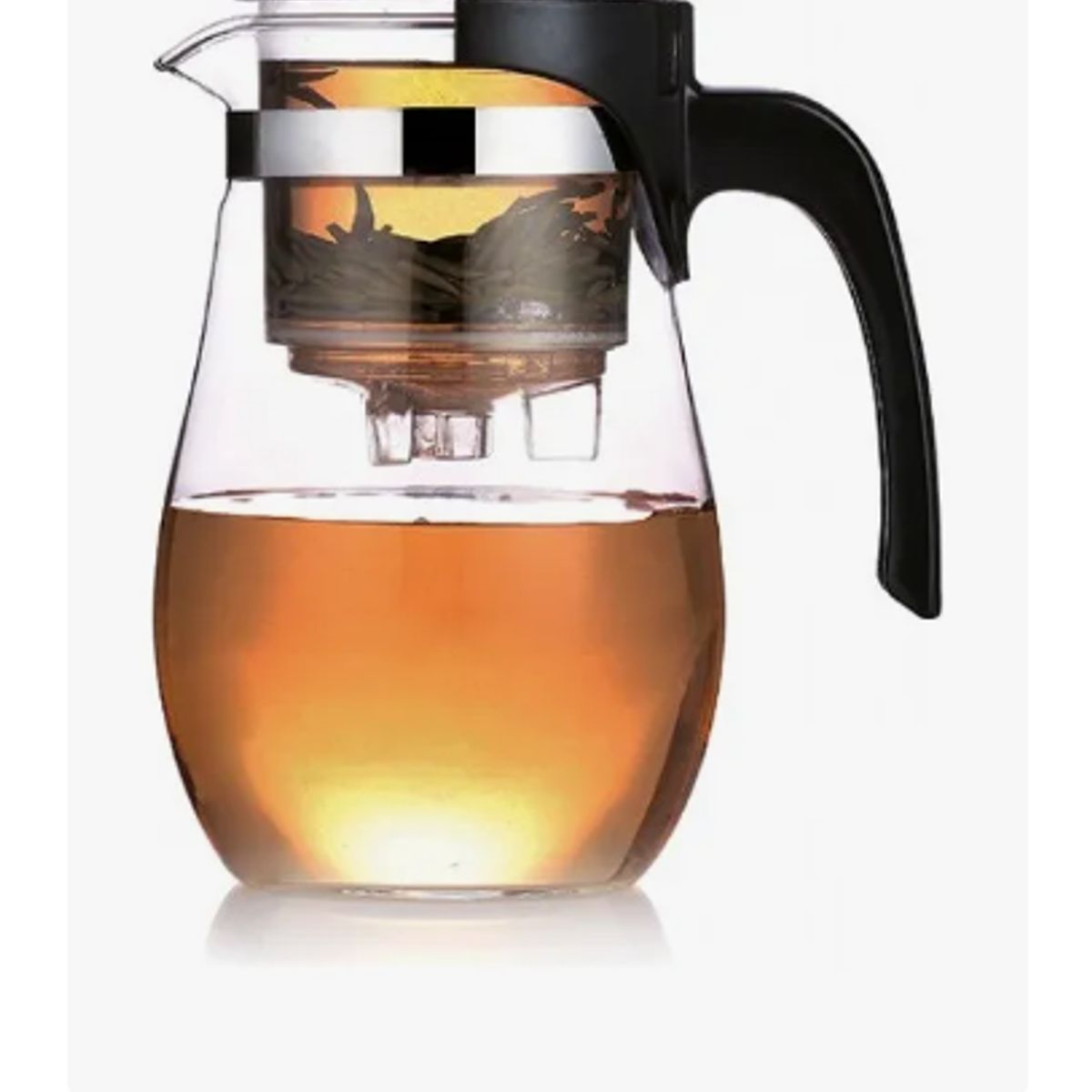 GENERICO - Tetera De Vidrio Con Infusor 900 Ml Gunfu