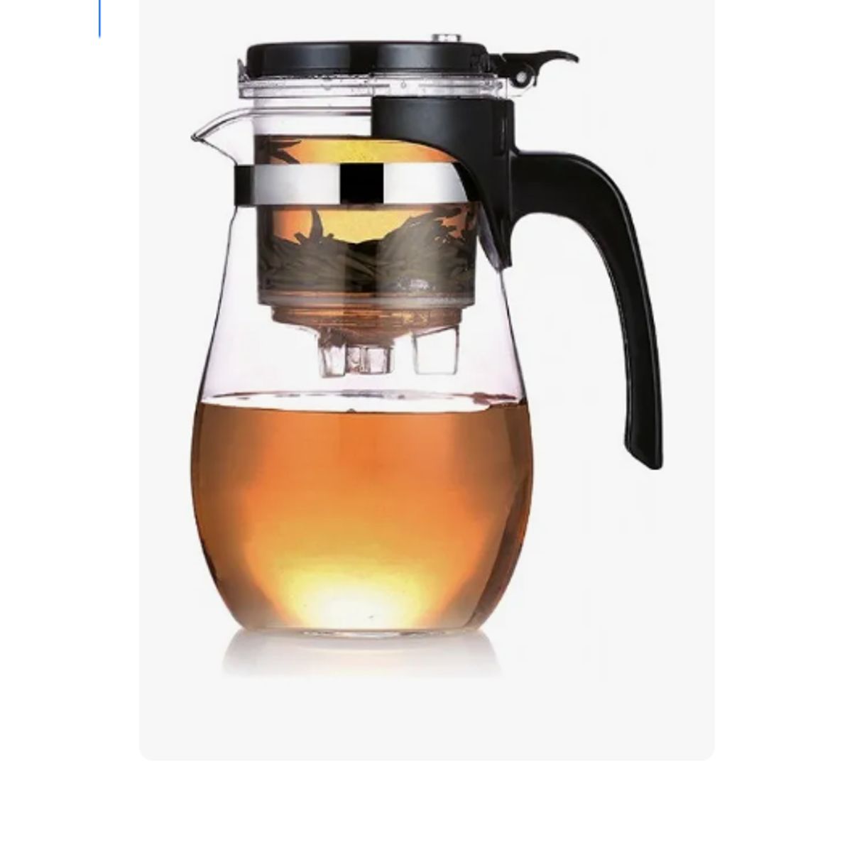 GENERICO - Tetera De Vidrio Con Infusor 900 Ml Gunfu