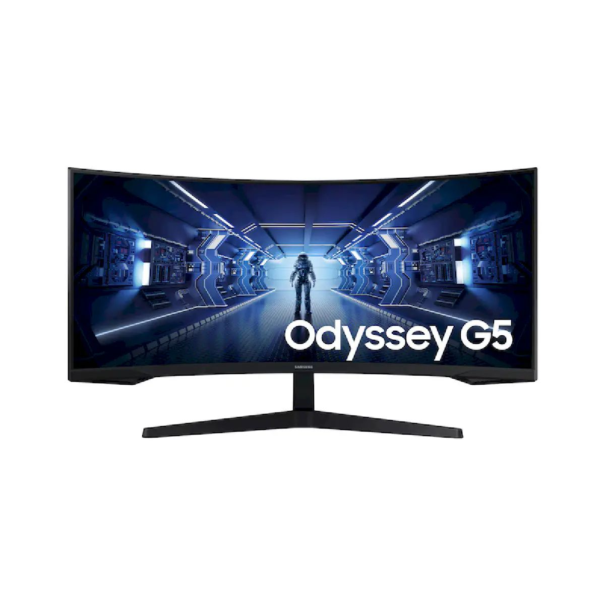 SAMSUNG - Samsung Monitor Curvo Gamer Odyssey G5 34 LC34G55TWWLXZS