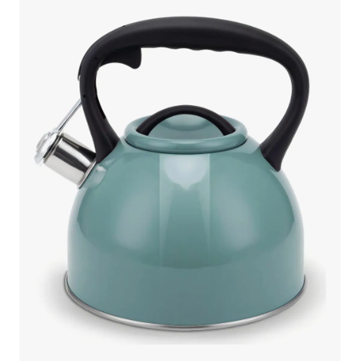 GENERICO - Tetera Acero Inoxidable Con Mango 3lts Turquesa