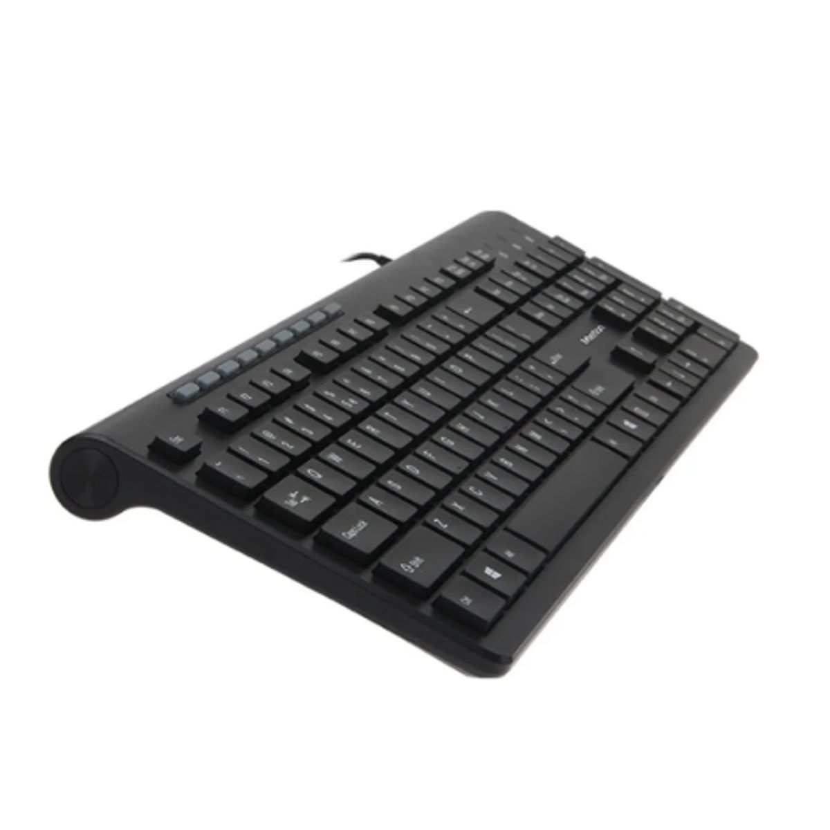 GENERICO - Teclado Completo  Con Pad Numérico Color Negro En Español