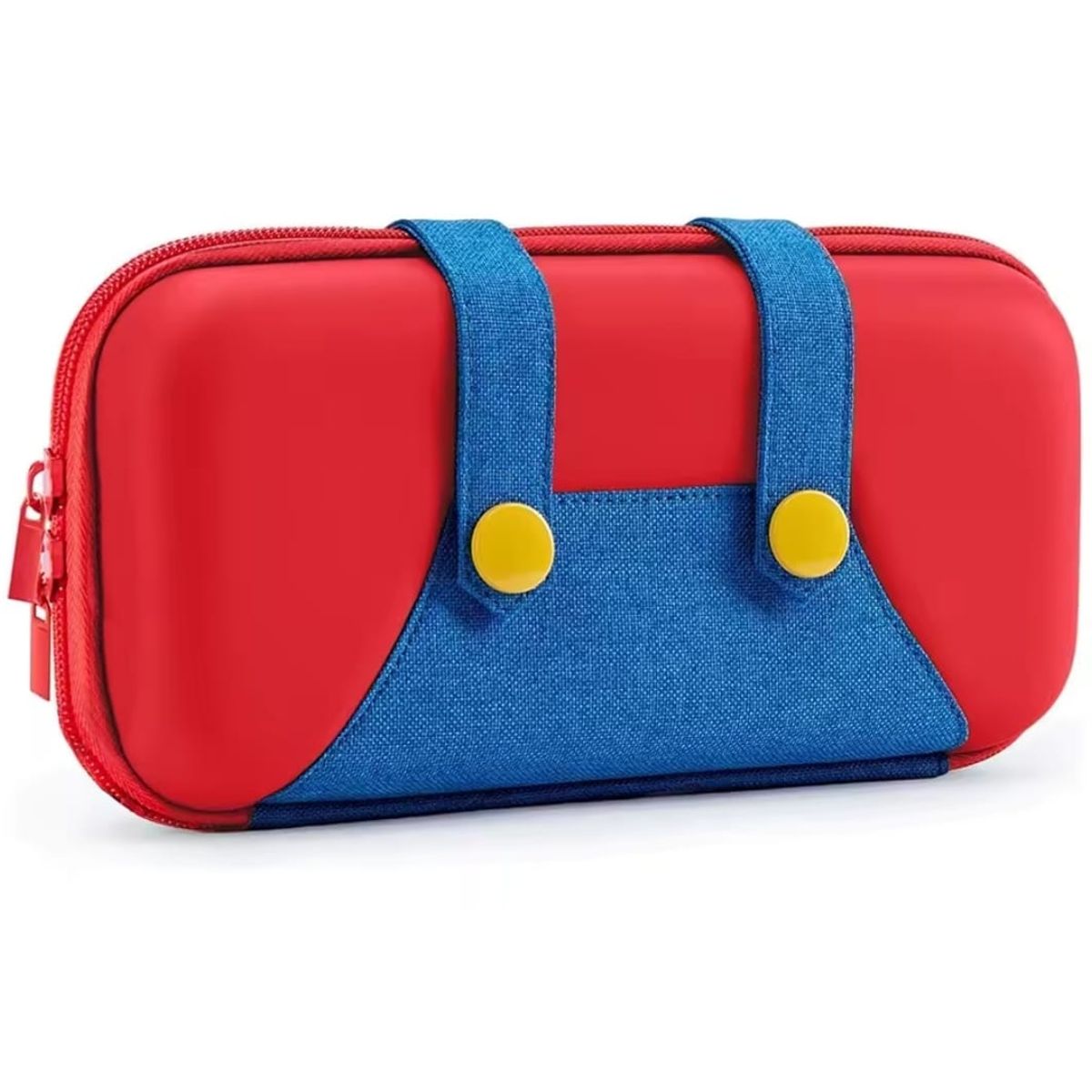 GENERICO - Funda Estuche de Almacenamiento Nintendo Switch 2 Version Mario Rojo/Azul