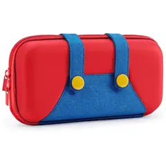 GENERICO - Funda Estuche de Almacenamiento Nintendo Switch 2 Version Mario Rojo/Azul