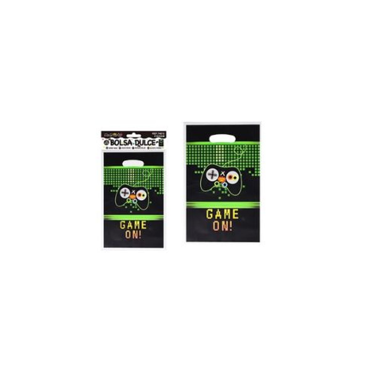 GENERICO - Bolsas perladas para dulces juego 10pcs 17x25cm