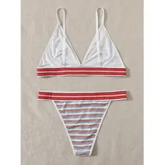 KIRAMA CLOTHING STORE - Set de Ropa Interior Multicolor a Rayas