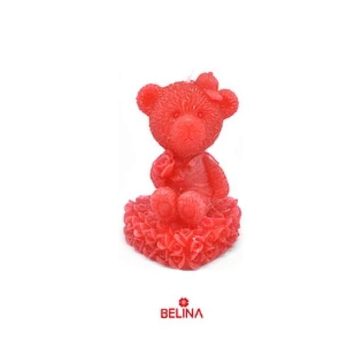 GENERICO - Vela de oso 9x6x7cm color aleatorio