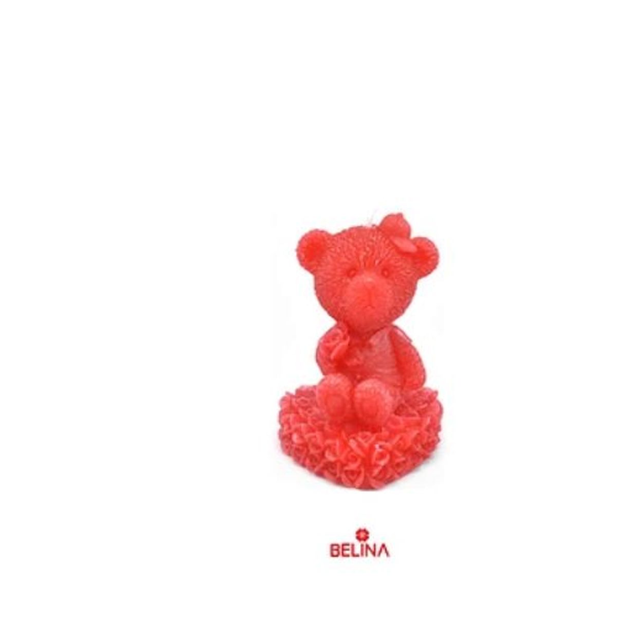 GENERICO - Vela de oso 9x6x7cm color aleatorio