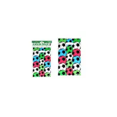 GENERICO - Bolsas perladas para dulces fútbol 10pcs 17x25cm