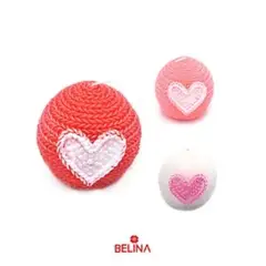 GENERICO - Vela redonda con corazón 8x8x10cm color aleatorio