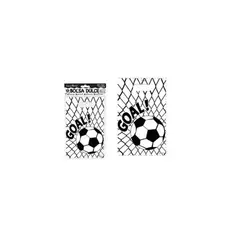 GENERICO - Bolsas perladas para dulces fútbol 10pcs 17x25cm