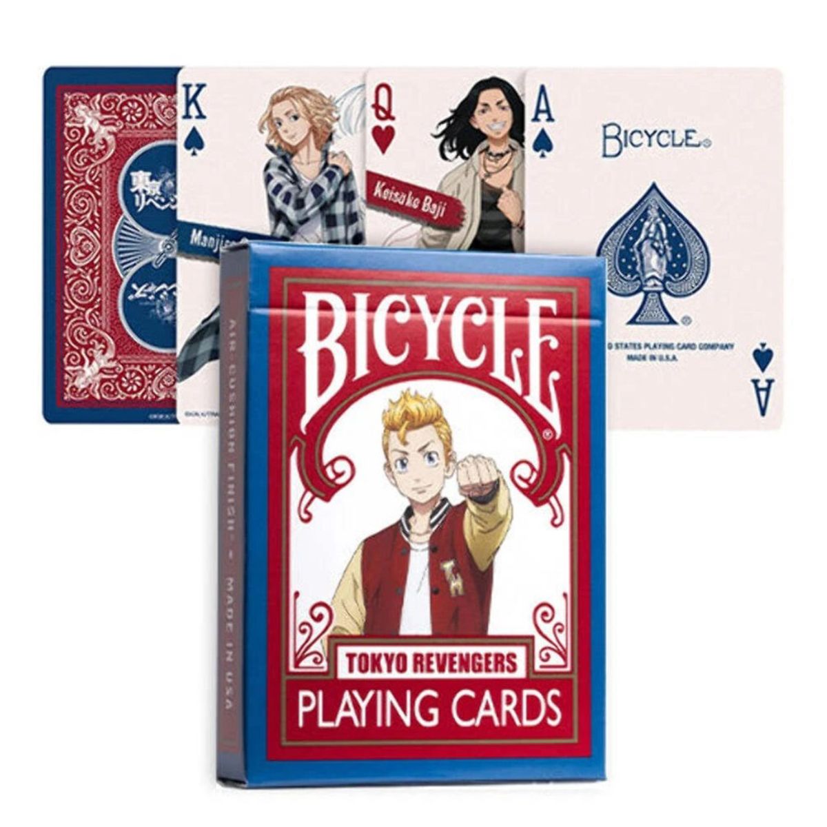 BICYCLE LINE - Barajas Poker Bicycle Tokyo Revengers Original Cartas Animé