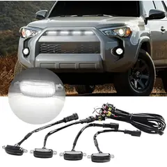 KINDA NICE - Luz Led Universal Para Parrilla Del Radiador De Autoilumina