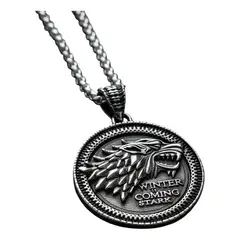 GENERICO - Collar Game Of Thrones Casa Stark Juego De Tronos