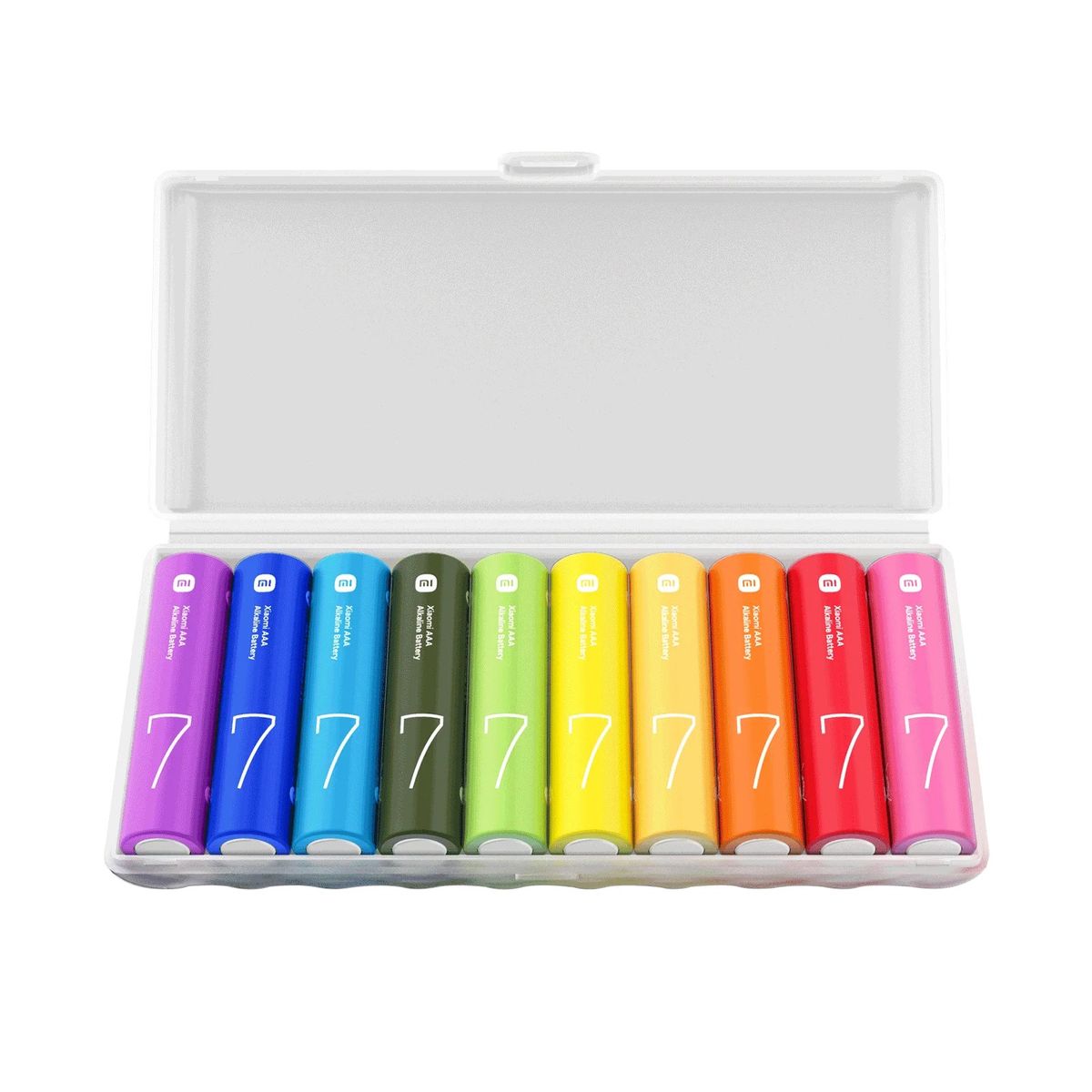 XIAOMI - Xiaomi AAA Rainbow Batteries 10 Count