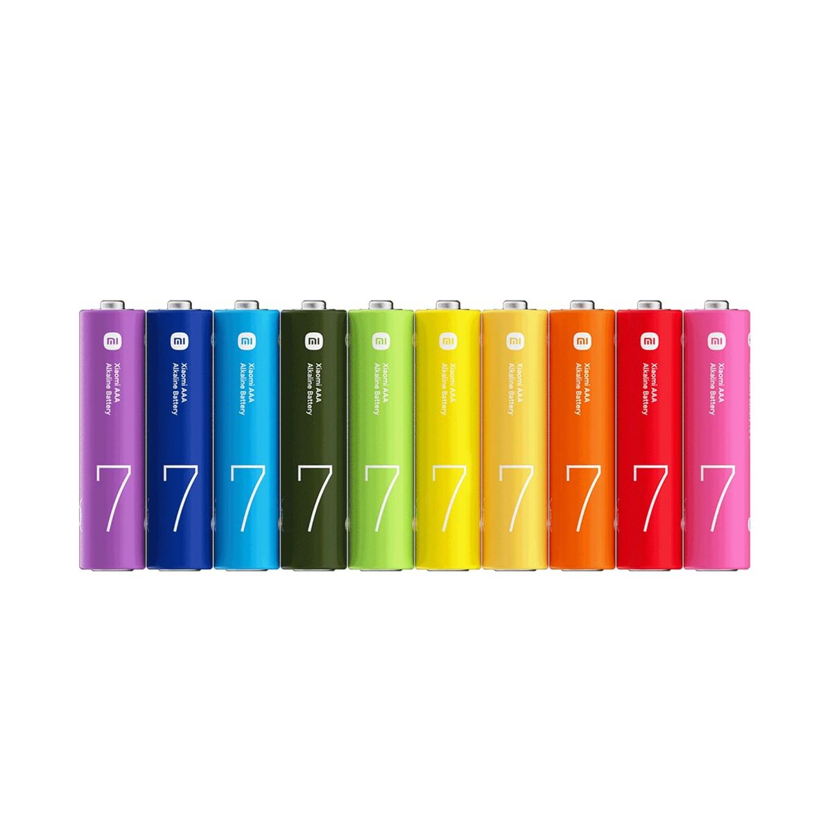 XIAOMI - Xiaomi AAA Rainbow Batteries 10 Count