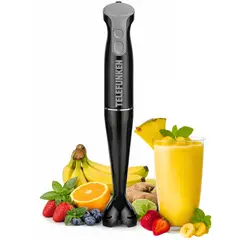 TELEFUNKEN - Batidora de Inmersión Minipimer 500W + Vaso 700ML