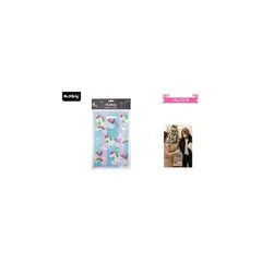 GENERICO - Bolsas de dulces unicornio 16x25cm 10pcs