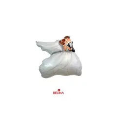 GENERICO - Globo metalico novios matrimonio