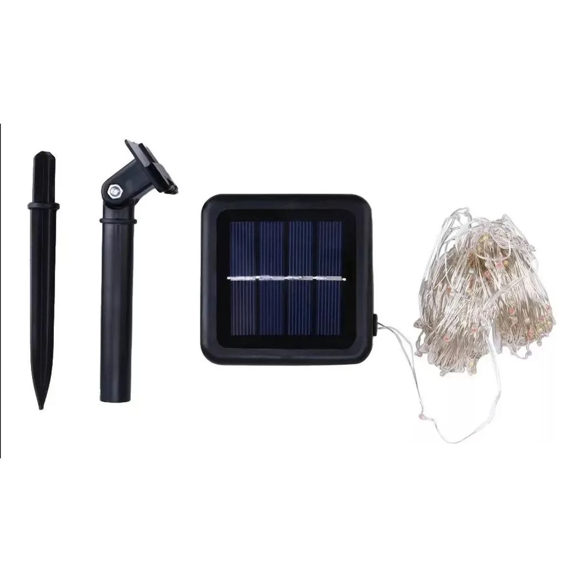 GENERICO - Luces Solar 10m Diseño Hada  Navidad Decorativa Genérica