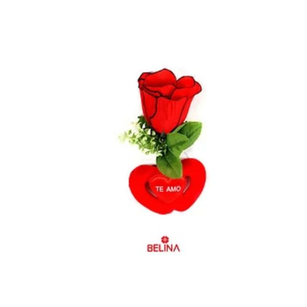GENERICO - Caja de regalo rosa y corazón 23x11cm