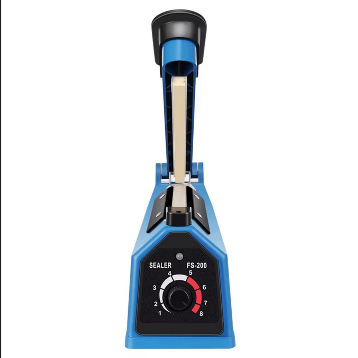 GENERICO - Selladora de Calor 200mm Maquina Semiautomática Presión Manual Azul