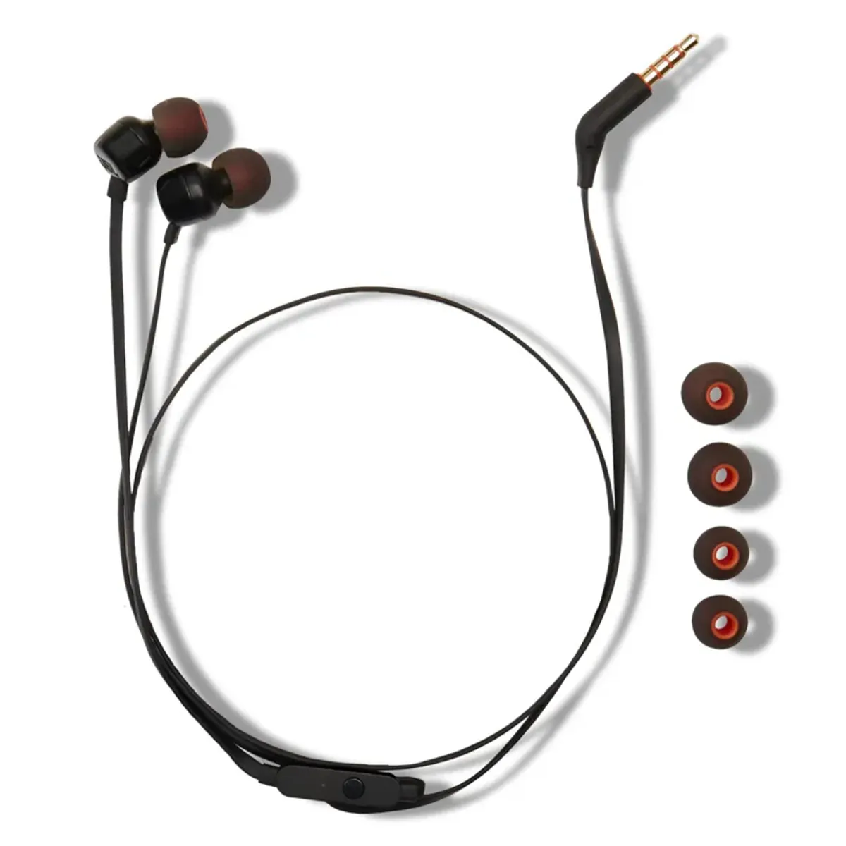 JBL - Audífonos JBL T110 Blanco con Manos Libre Tecnología Hi Bass