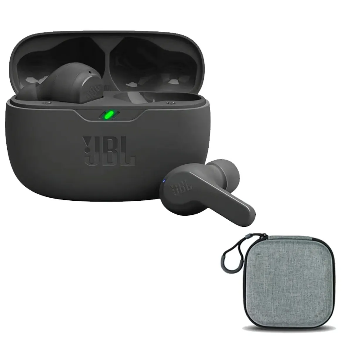 JBL - Audífonos Bluetooth JBL WAVE BEAM NC Funda protectora
