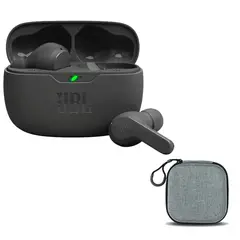 JBL - Audífonos Bluetooth WAVE BEAM NC Funda protectora