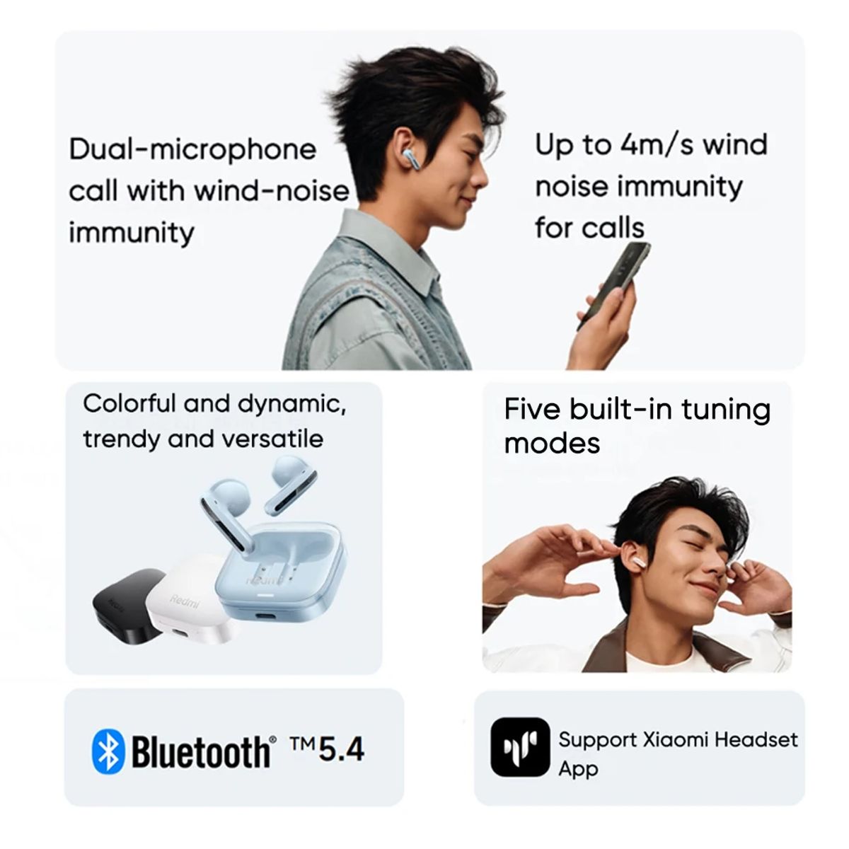 XIAOMI - Audífonos Bluetooth Xiaomi Redmi Buds 6 Active