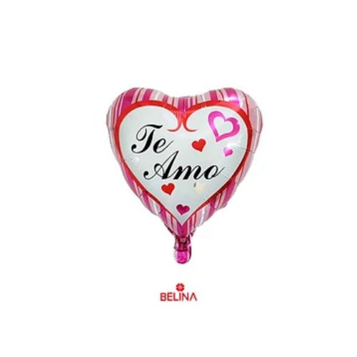 GENERICO - Globo metálico corazón te amo 45cm