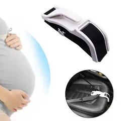 KINDA NICE - Ajustador De Cinturón De Seguridad Retráctil De Maternidad Rosa