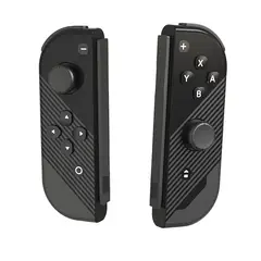 DOBE - Mandos Compactos con Botones de Cristal para Nintendo Switch Color Negro