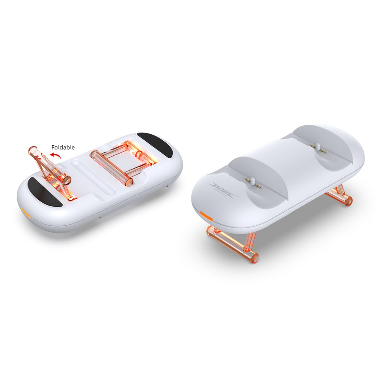 DOBE - Base de Carga DOBE  para PS5 Foldable   Color Blanco