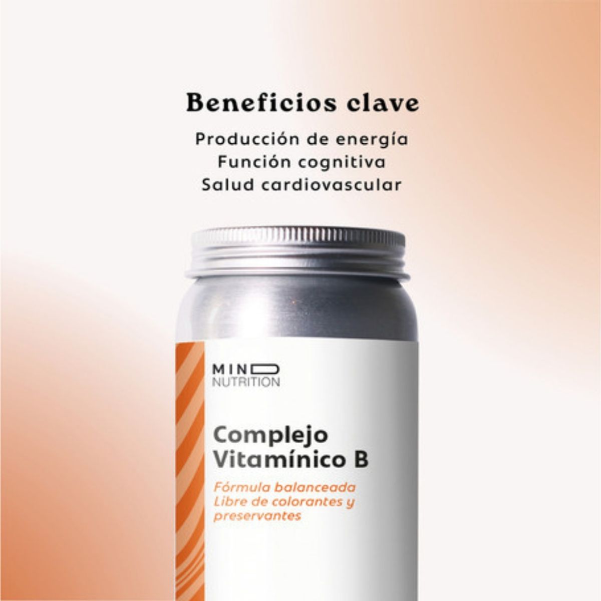 GENERICO - B-complex (complejo Vitamínico B) - 60 Caps  - Mind Nutrition