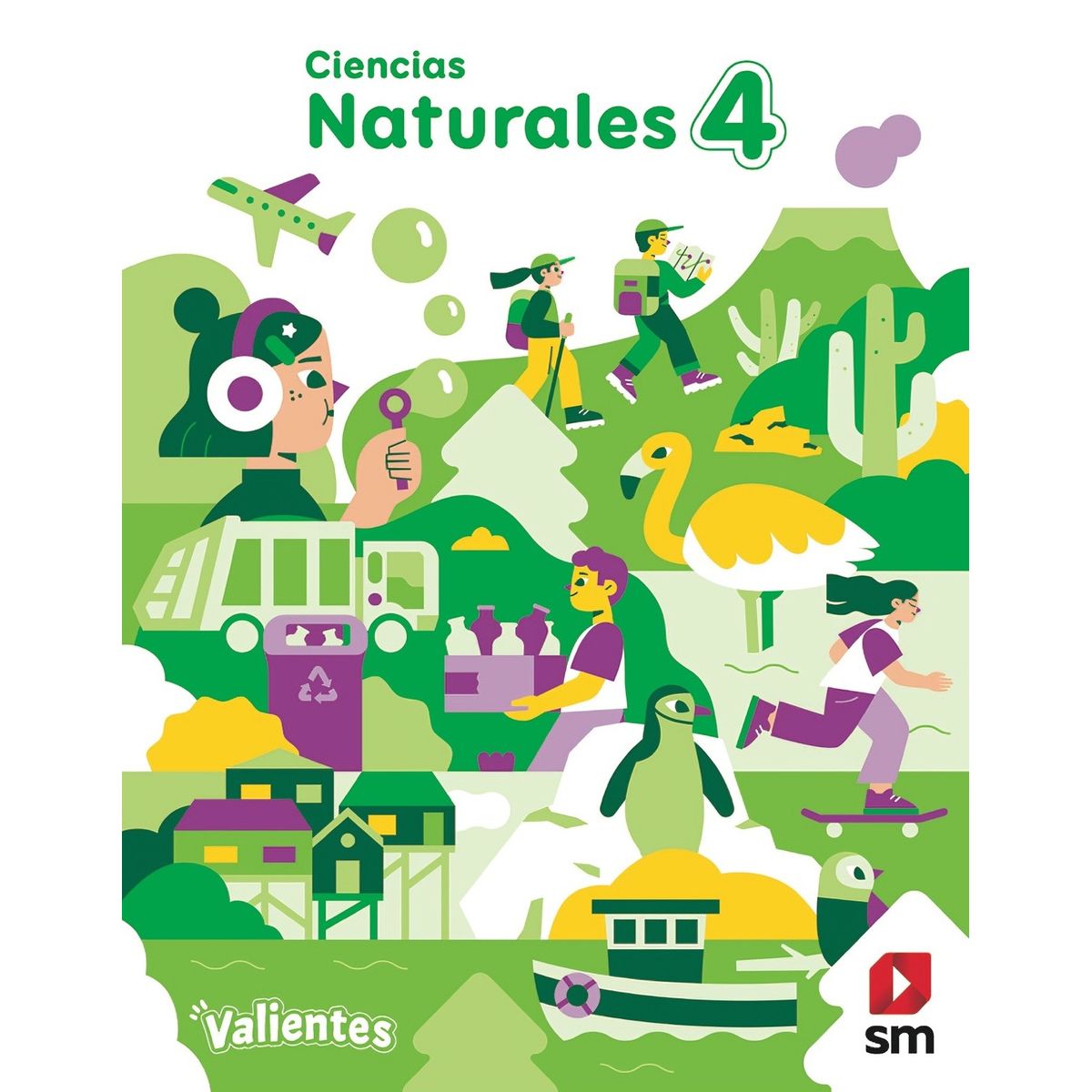 TOP10BOOKS - TEXTO Pack Ciencias Naturales 4° Proyecto Valientes