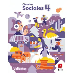TOP10BOOKS - TEXTO Pack Ciencias Sociales 4° Proyecto Valientes