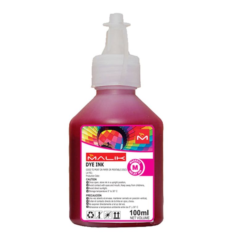 Tinta Magenta Sublimacion 100ml+Botela para Epsn L3210