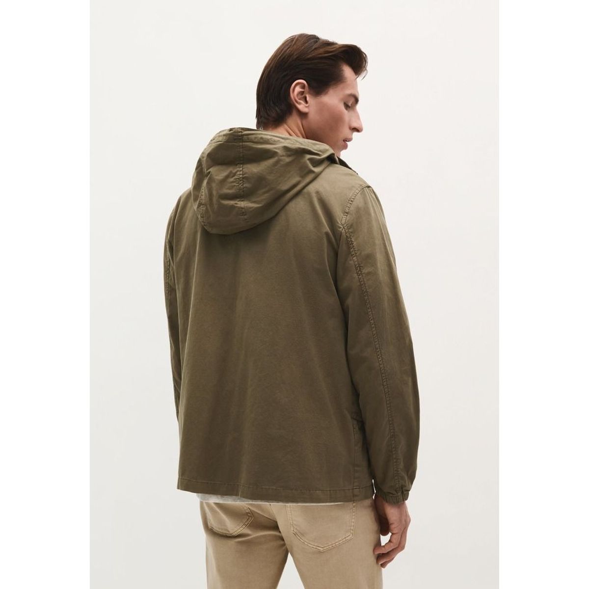 SCALPERS - CHAQUETA LIGERA CAPUCHA ALGODÓN