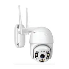 GENERICO - Cámara De Seguridad V380 Pro Wifi Smart Exterior Ip66 Vigila Blanco