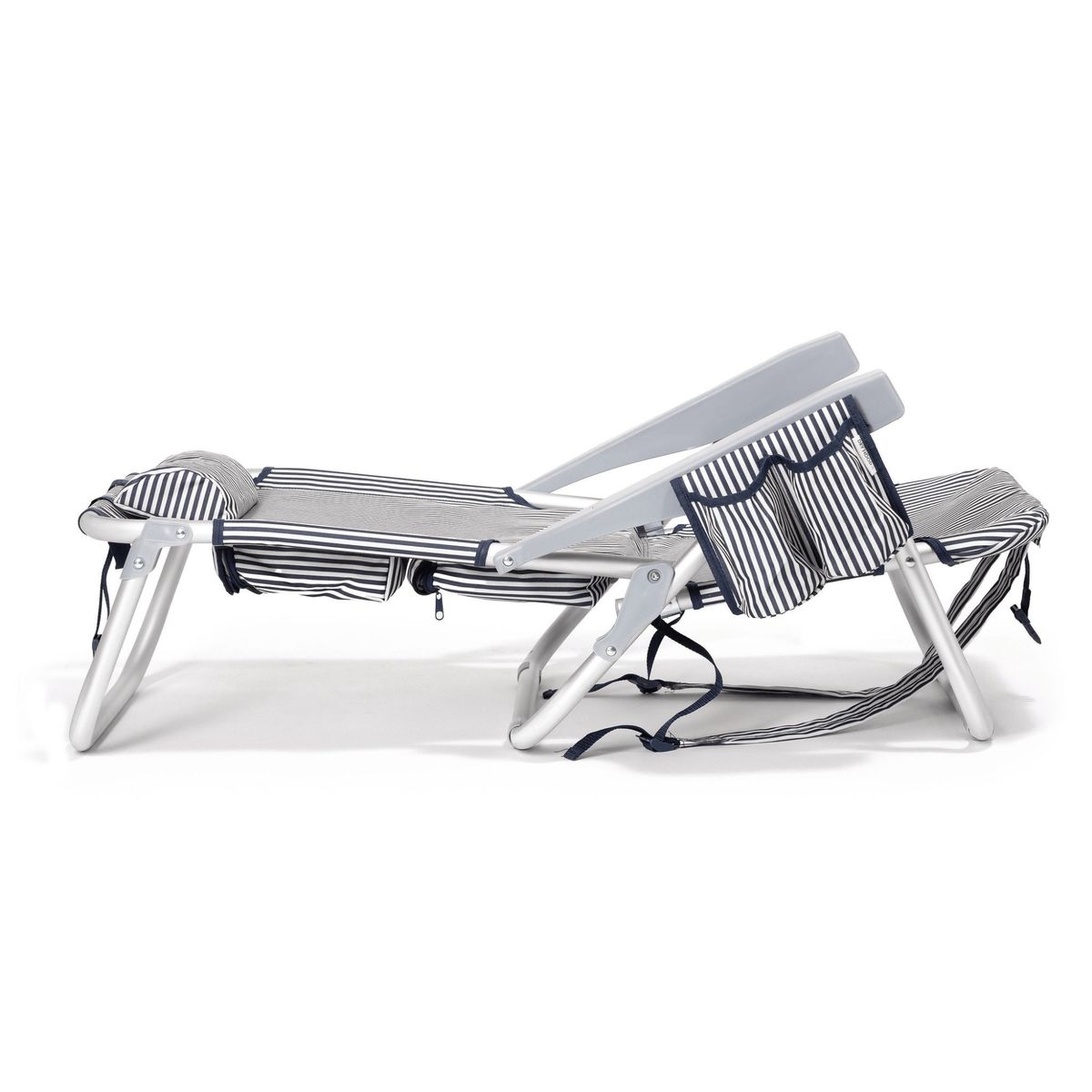 DRYHOOD - Silla de playa Traveler Azul Lineas DryHood