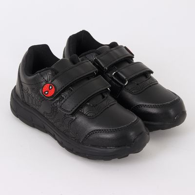 Imagen 2 del producto Zapatilla Escolar Niño Velcro Negro Spiderman
