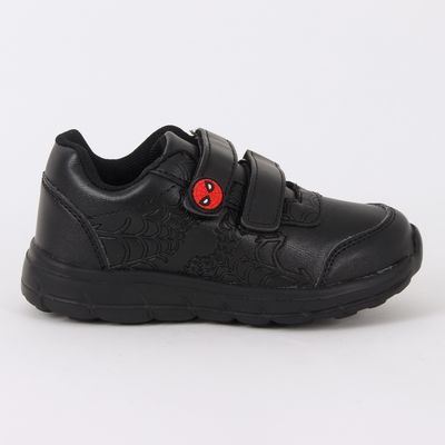 Imagen 1 del producto Zapatilla Escolar Niño Velcro Negro Spiderman