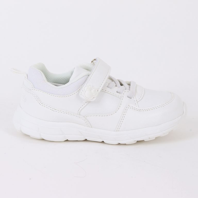 Zapatilla Escolar Nina Minnie Mouse Blanco Blanco 28