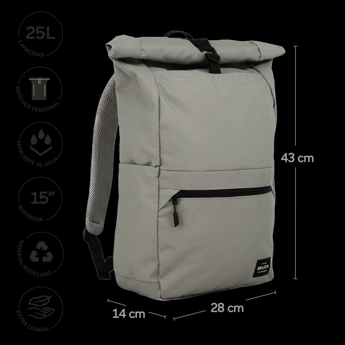 BOLG CONCEPT - Mochila New York 2.0 Urbana 25L BØLG Concept