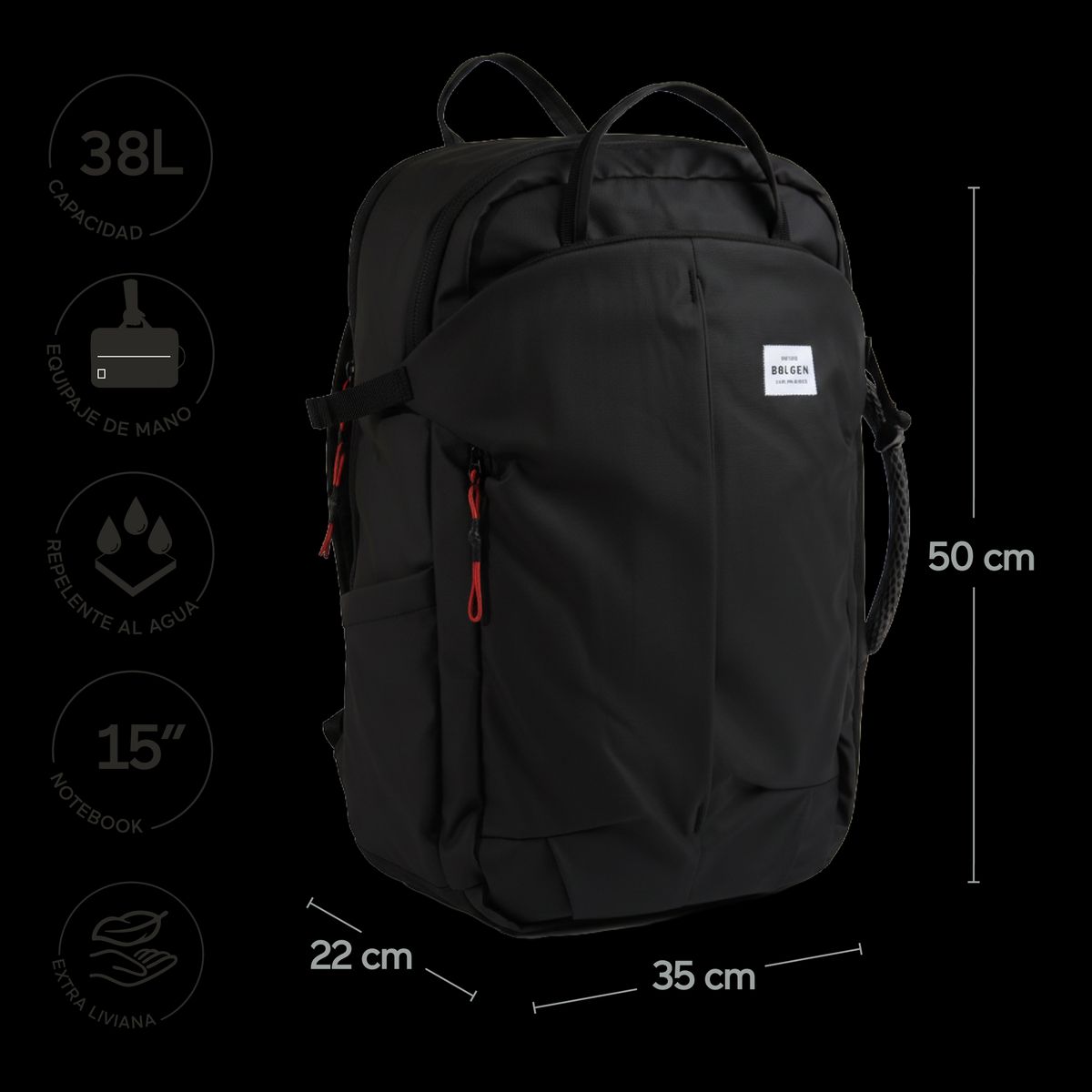 BOLG CONCEPT - Mochila Namibia Viaje 38L BØLG Concept