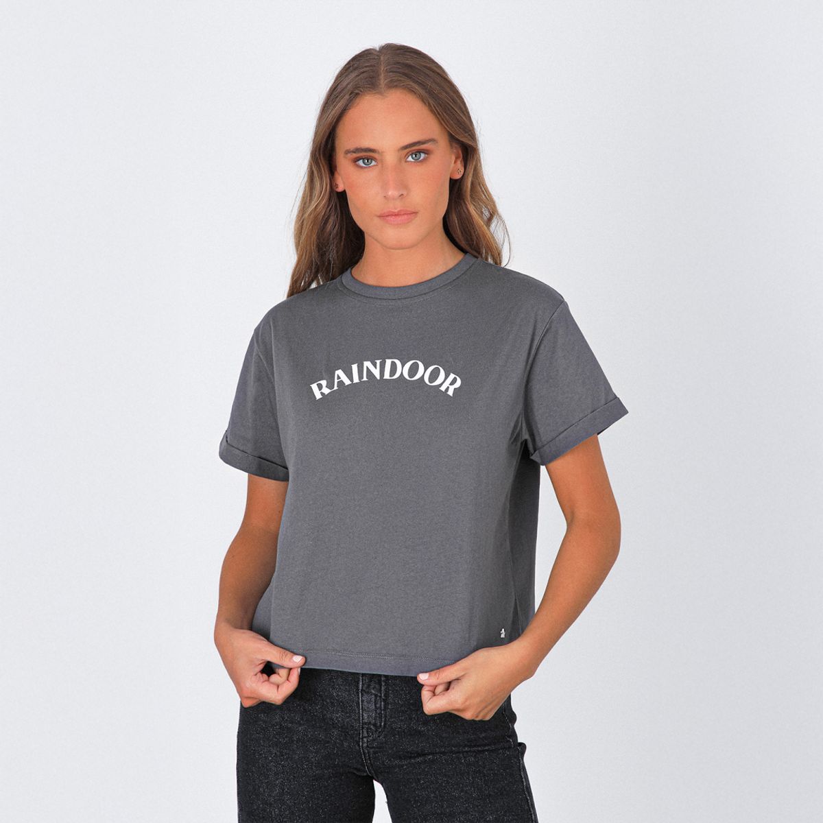 RAINDOOR - Polera Manga Corta Logo