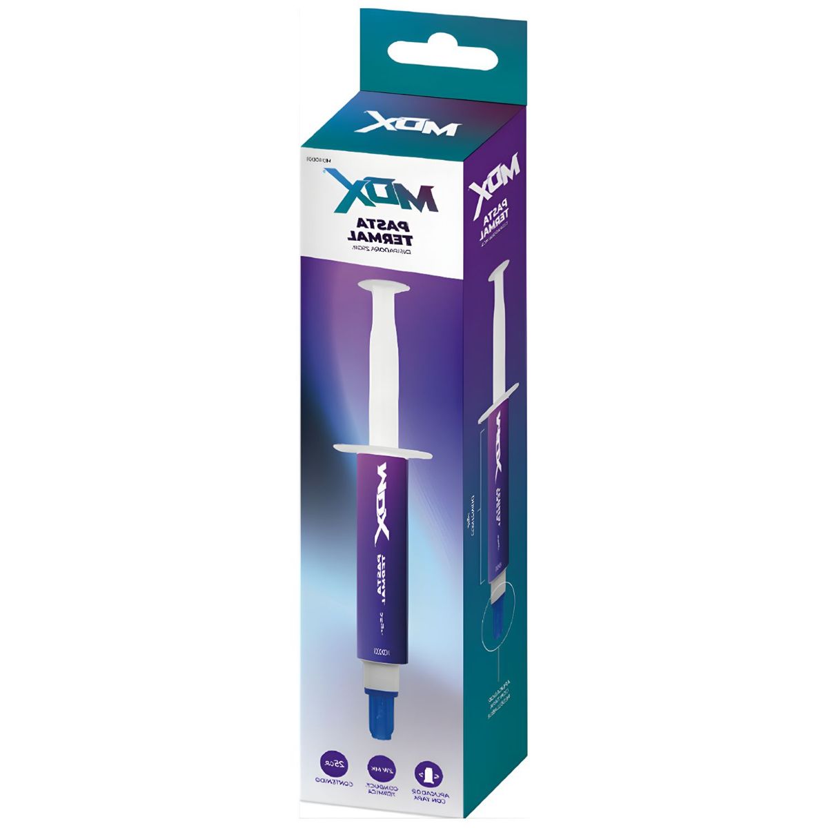 GENERICO - Pasta Térmica MDX 25g 3W Alta Disipación para CPU GPU - SC