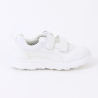 Zapatilla Escolar Niña Velcro Minnie Mouse Blanco